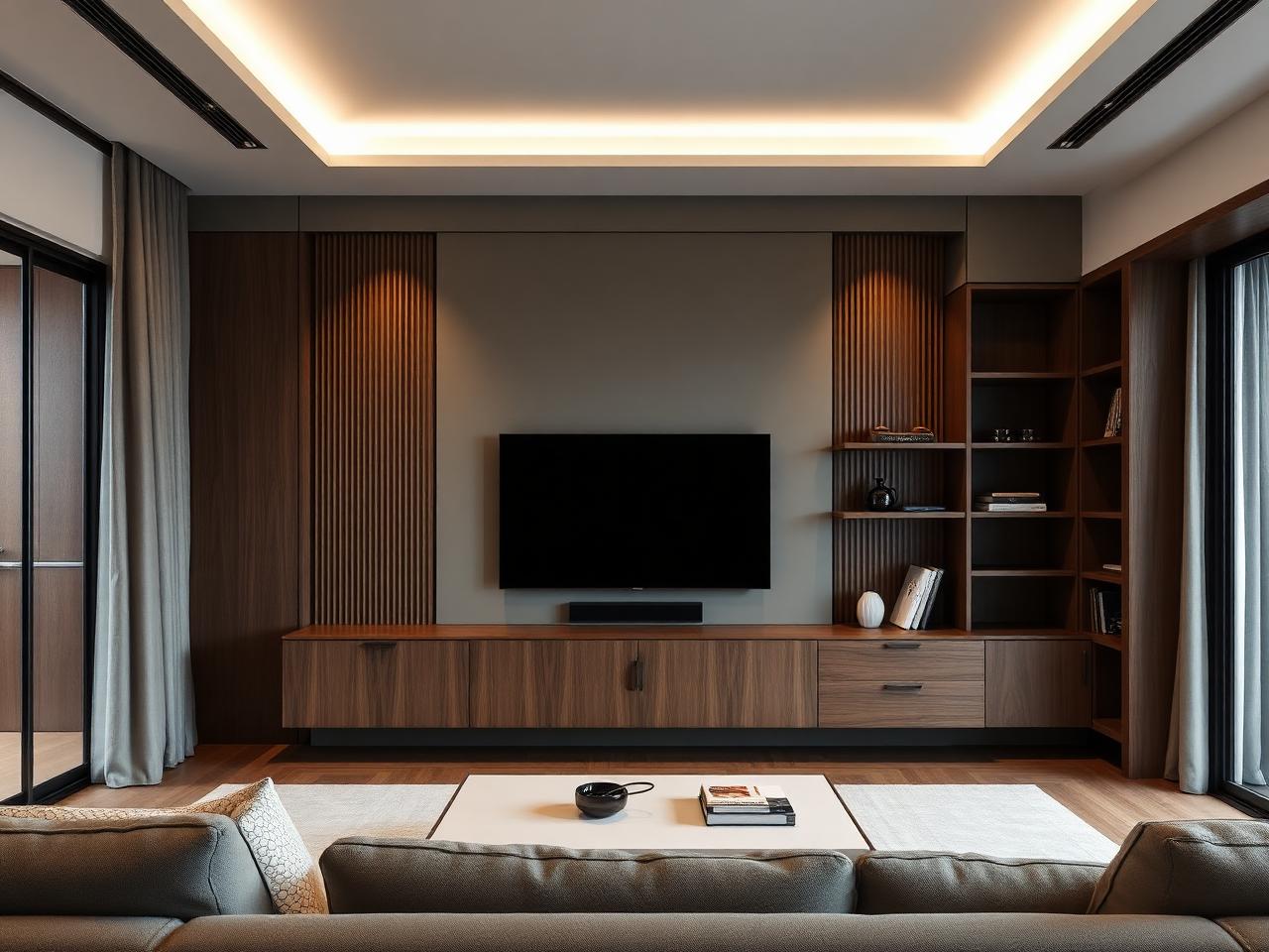 SALA E LIVING DE DECORADO